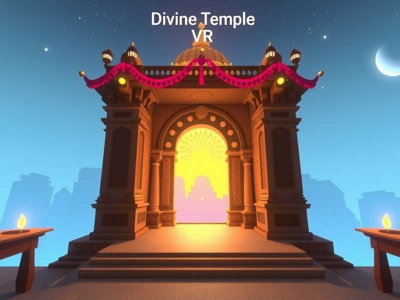 Divine Temple VR Game Screenshot