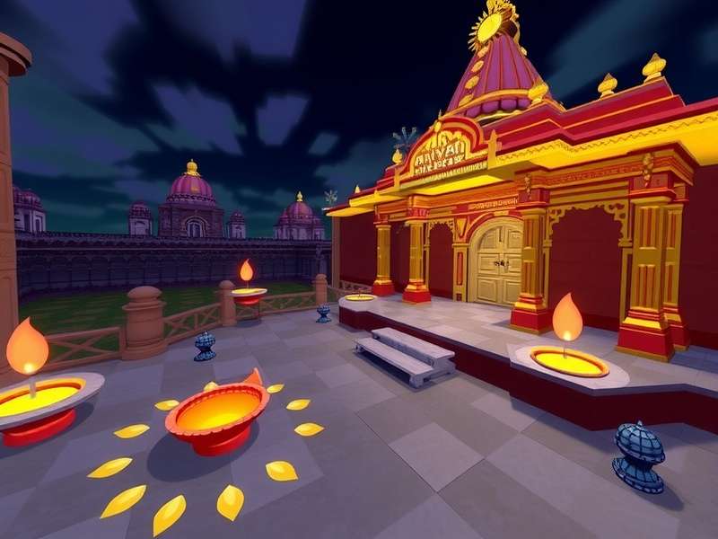 Divine Temple VR Diwali Celebration